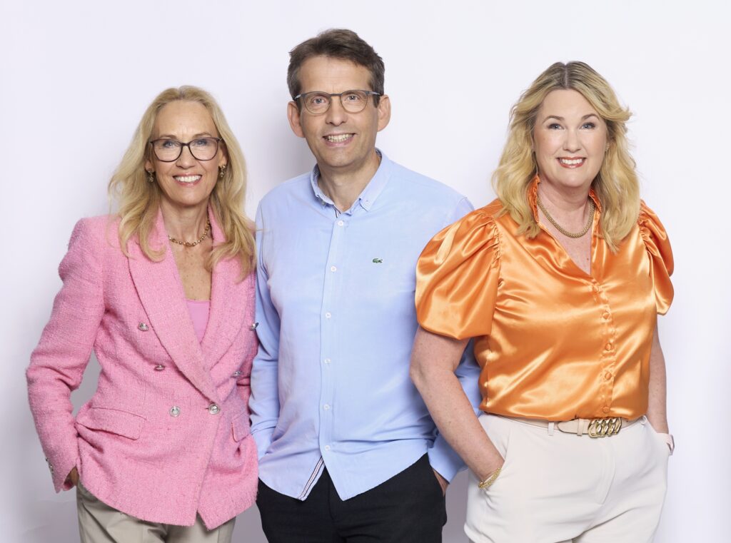 Effektivitetsexperter på Petra Brask och Partners, Ingrid Hegg, Jan Winstedt och Petra Brask, håller i våra effektivitetsutbildningar