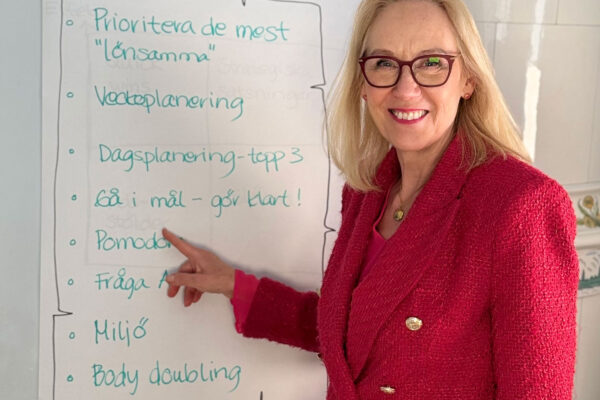 Jag har förhalat massor. Ingrid Hegg föreläser om hur du slutar prokrastinera och kommer till handling.