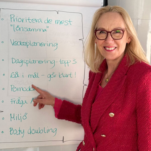 Jag har förhalat massor. Ingrid Hegg föreläser om hur du slutar prokrastinera och kommer till handling.